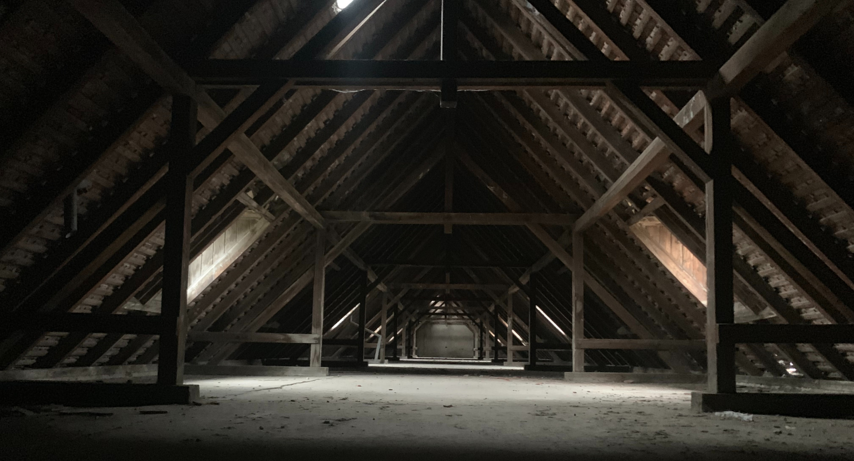 Image of an empty attic