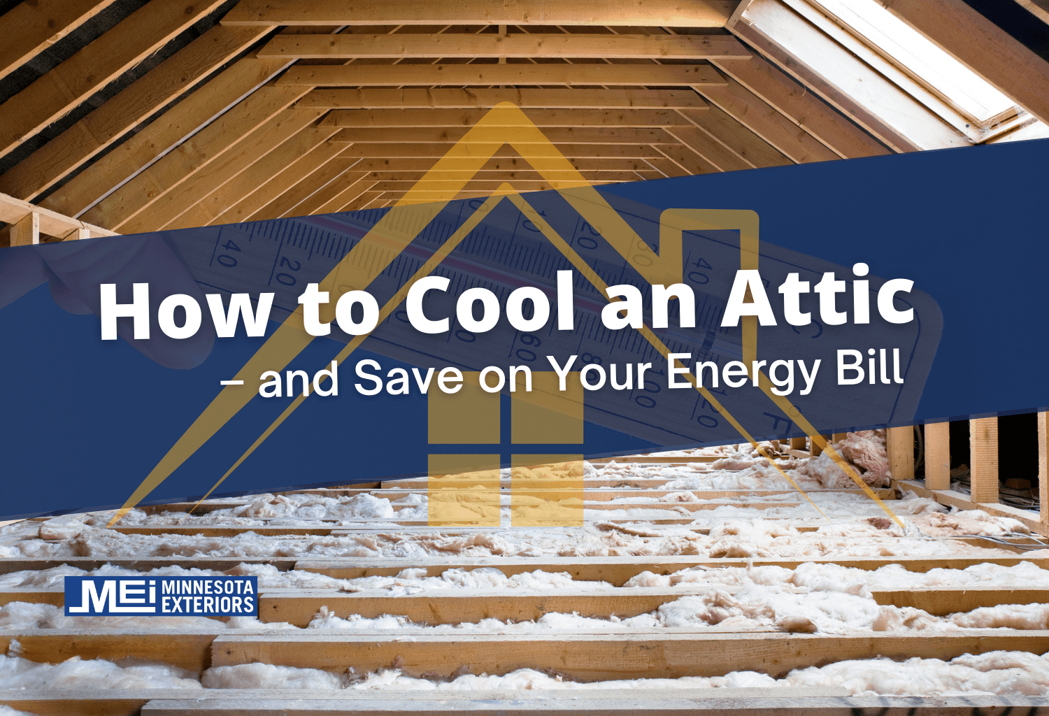 How to cool an attic