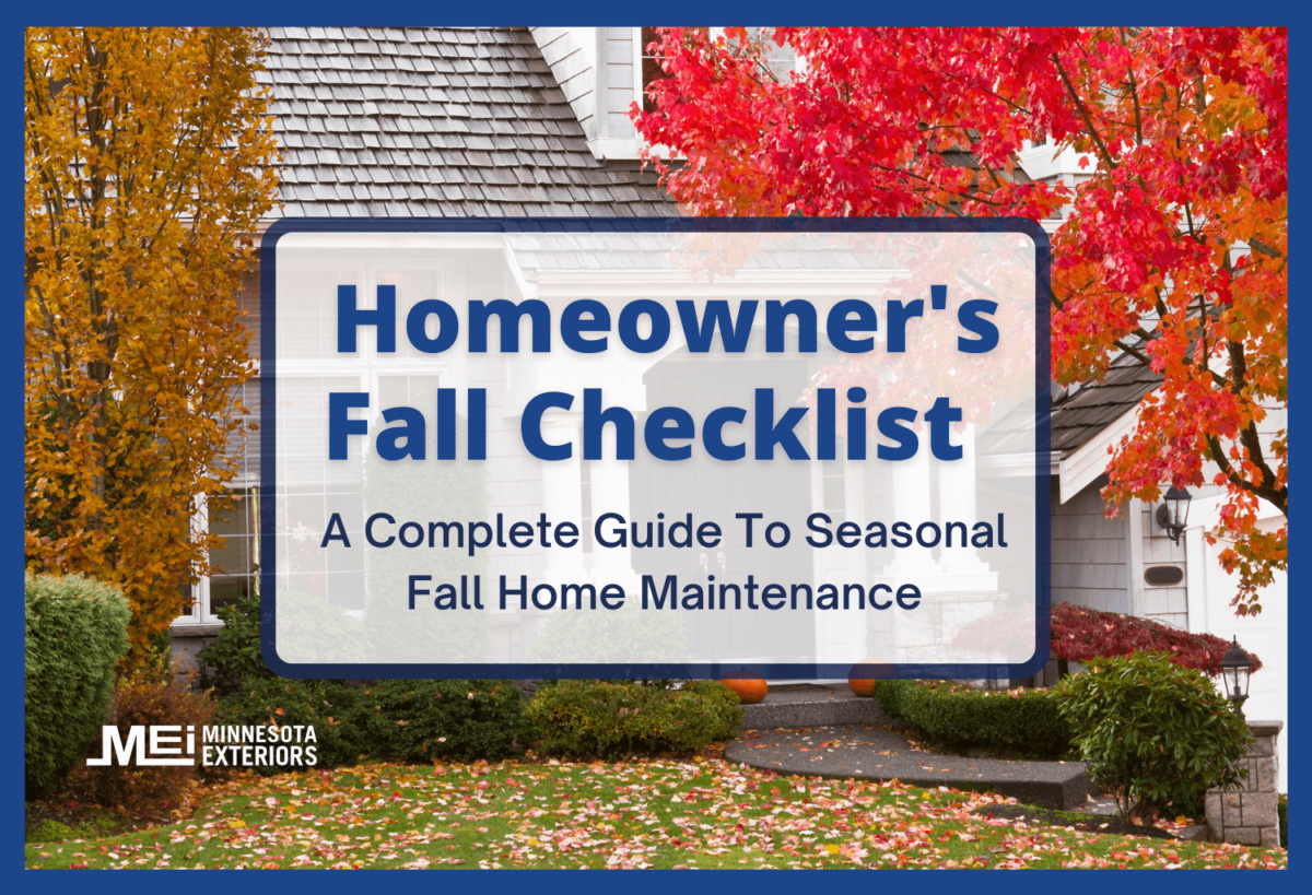 The Homeowners Complete Fall Maintenance Checklist