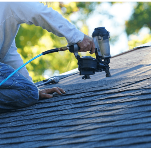 Home roofing installation