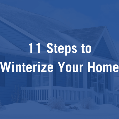11 Important Steps to Winterize Your Home