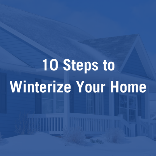 10 Important Steps to Winterize Your Home